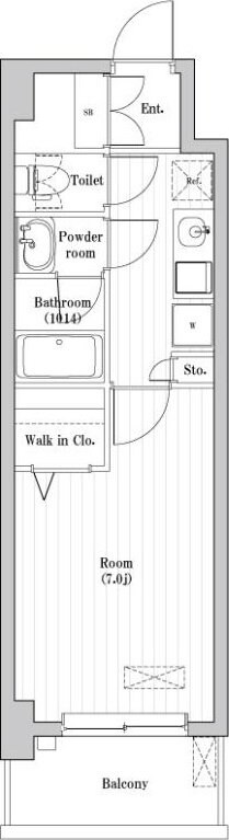 文京本駒込レジデンスの物件間取画像