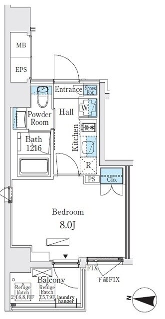 アーバンコア本郷の物件間取画像