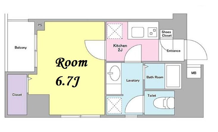 グランフェリシアの物件間取画像