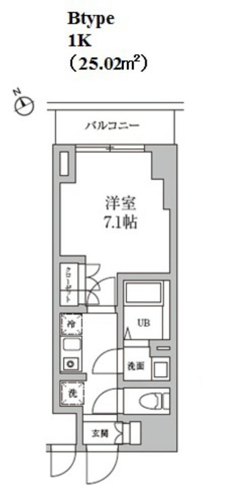 レジディア日本橋馬喰町IIの物件間取画像