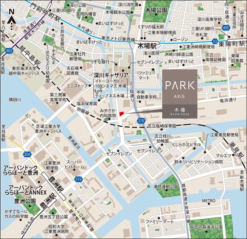パークアクシス木場キャナルウエストの物件内観写真