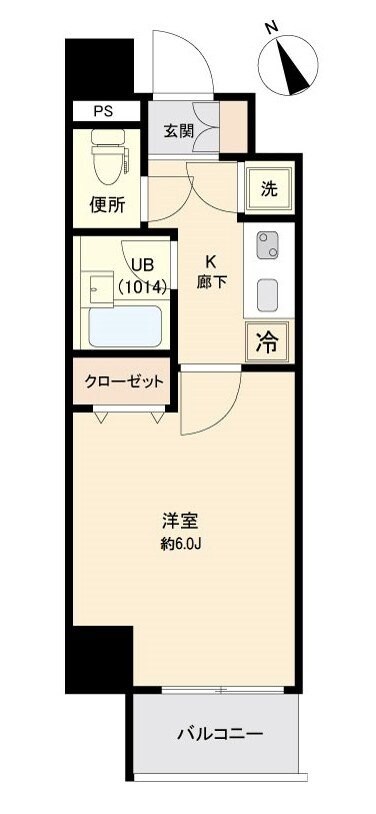 フォレシティ門前仲町の物件間取画像