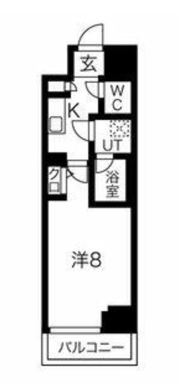 スパシエトラッド門前仲町の物件間取画像