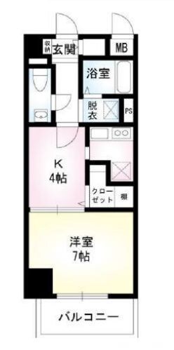 アベニュー白河の物件間取画像