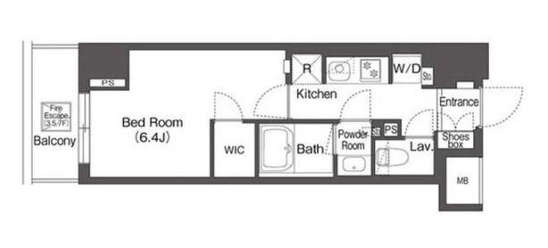 コンフォリア森下リバーサイドの物件間取画像