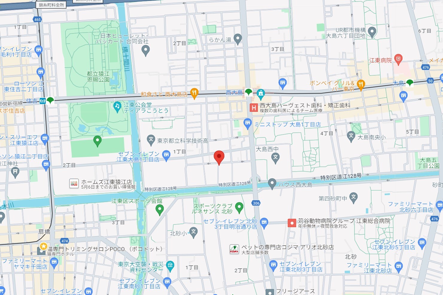 グラウンデュークス西大島の物件内観写真