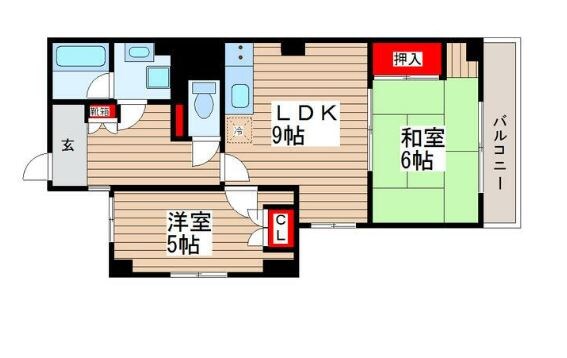 アーバンタニの物件間取画像