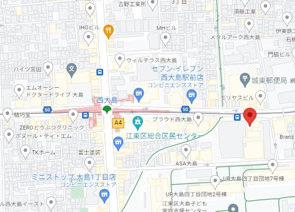 ドゥーエ西大島IIの物件内観写真