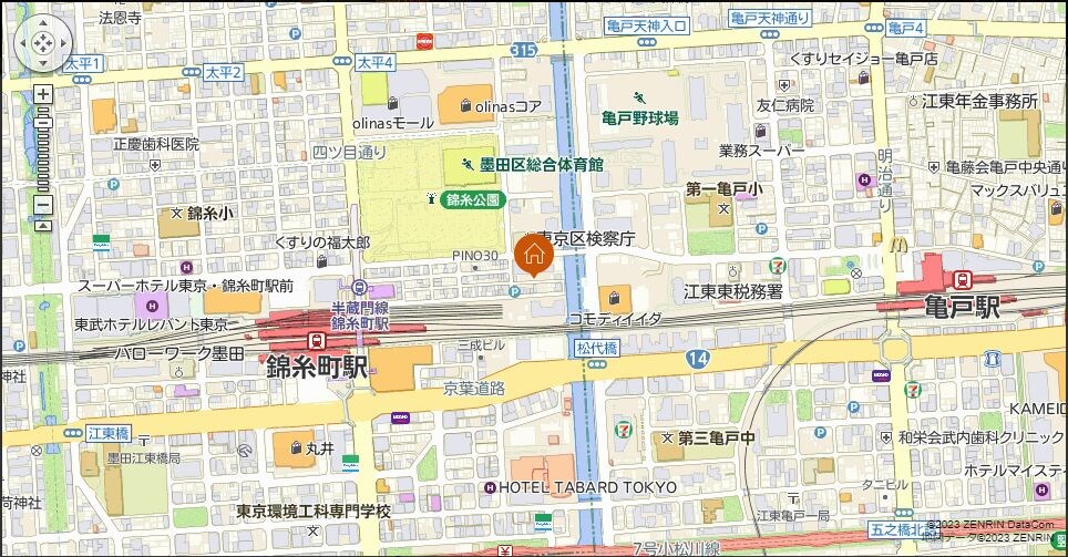 パークアクシス錦糸公園の物件内観写真