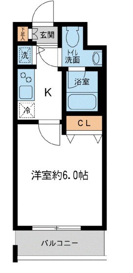 KDXレジデンス大島の物件間取画像
