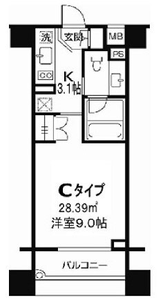 TLRレジデンス両国の物件間取画像