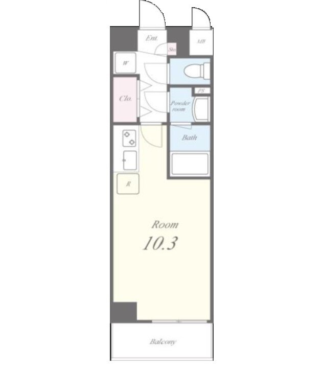 シャローム亀戸の物件間取画像