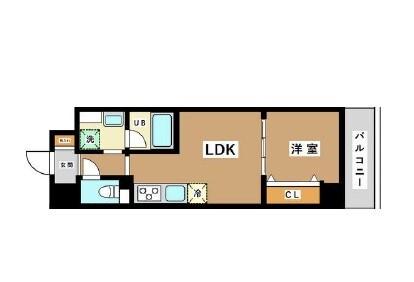 JUタワーフロント亀沢の物件間取画像