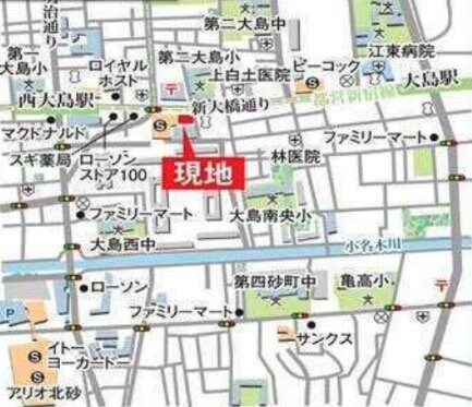 ドゥーエ西大島IIの物件内観写真