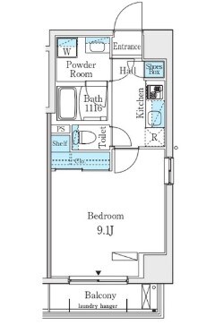 プライマル江東住吉の物件間取画像