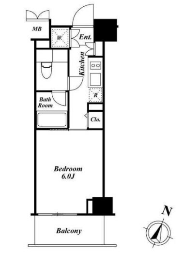 KDXレジデンス品川シーサイドの物件間取画像