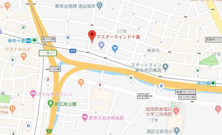 マスターマインド十番(mastermind JUBAN)の物件内観写真