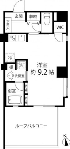 デュオステージ白金高輪(DuoStage白金高輪)の物件間取画像