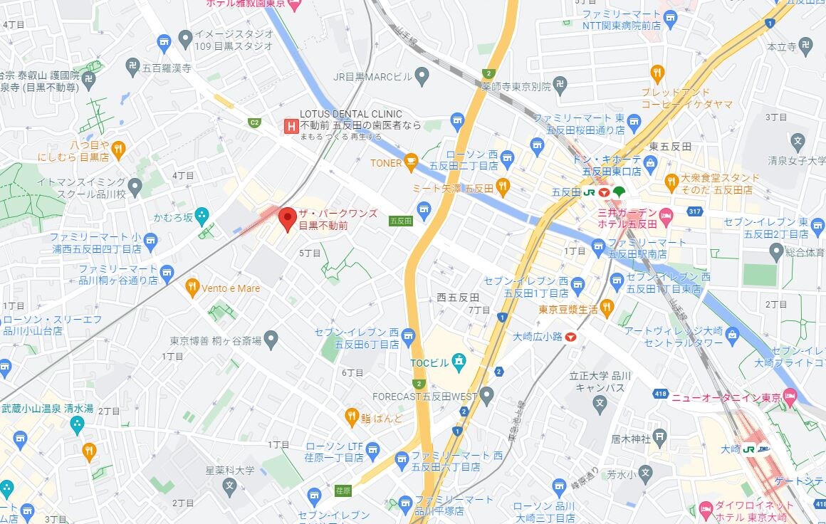 ザ・パークワンズ目黒不動前の物件内観写真