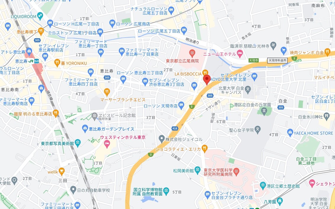 広尾フェリシタの物件内観写真