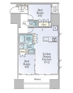 ルフォンブランシェ品川南大井の物件間取画像