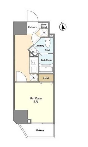 グランカーサ大森海岸の物件間取画像