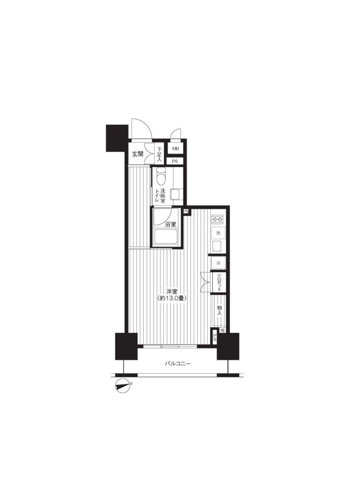 レジディア新御徒町の物件間取画像