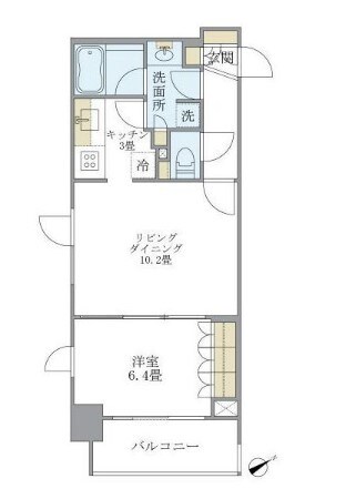 ラドゥセール浅草橋(La Douceur浅草橋)の物件間取画像