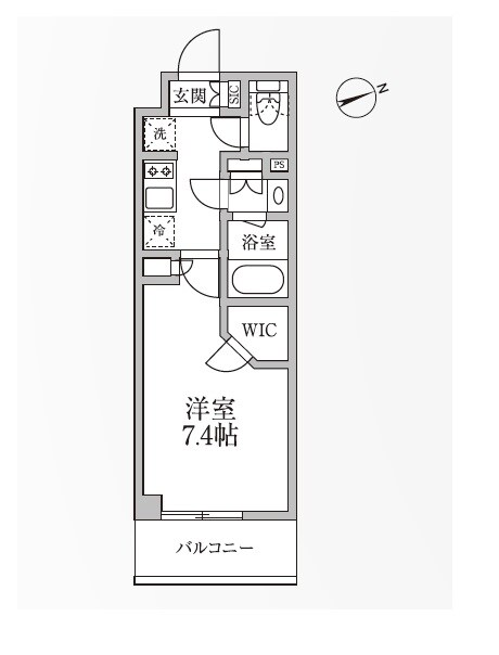 レジディア新御徒町IIの物件間取画像