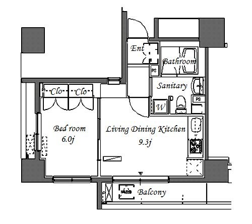 パークアクシス仲御徒町の物件間取画像