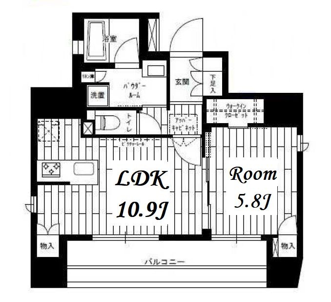 ステージファースト蔵前アジールコートの物件間取画像