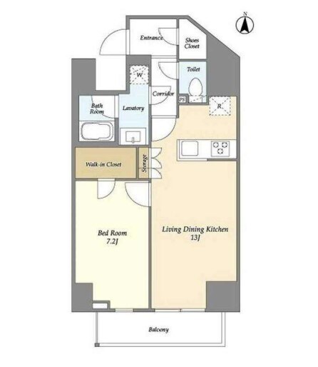 グランカーサ三ノ輪IVの物件間取画像