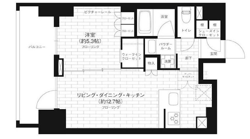 ステージグランデ台東根岸アジールコートの物件間取画像