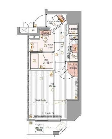 パティーナ上野の物件間取画像