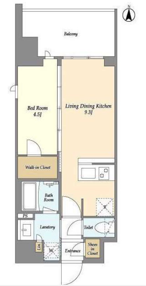 グランカーサ三ノ輪Vの物件間取画像