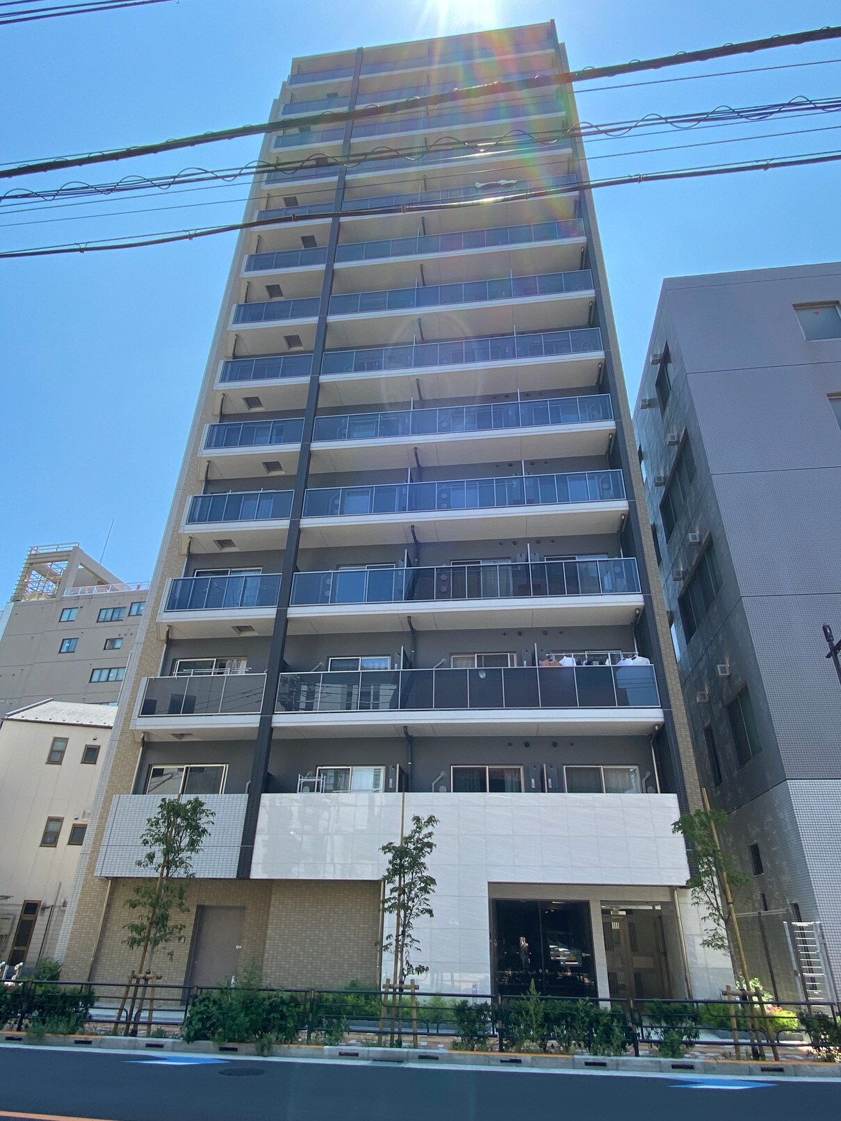 リビオメゾン入谷の物件外観写真