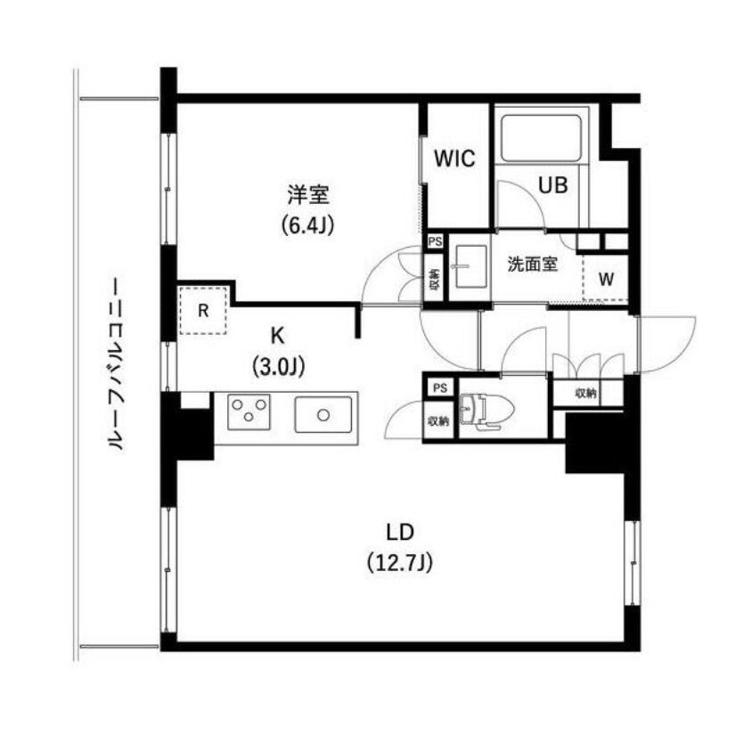 ザ・レジデンス三ノ輪IIの物件間取画像