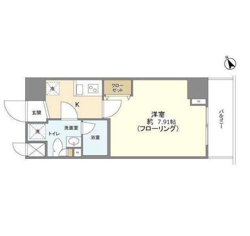 メインテラス上野の物件間取画像