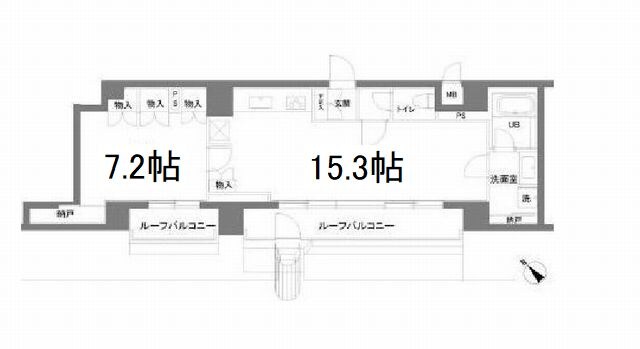 カスタリアお茶の水の物件間取画像