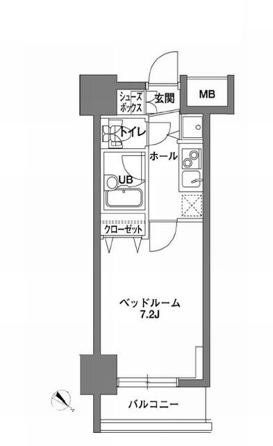 KDX岩本町レジデンスの物件間取画像