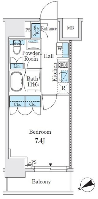 プライマル御茶ノ水の物件間取画像