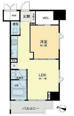 ベルファース本郷弓町の物件間取画像