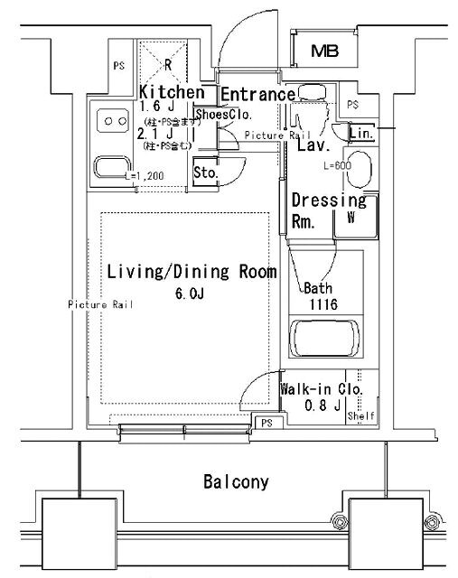 パークアクシス御茶ノ水ステージの物件間取画像
