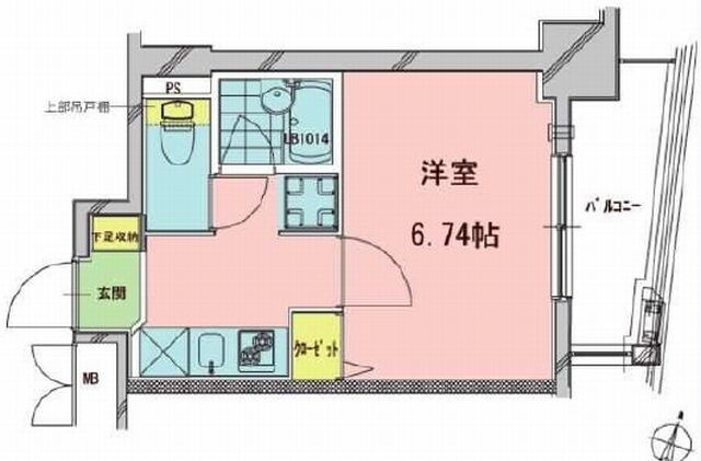 本郷エーワン東大前の物件間取画像