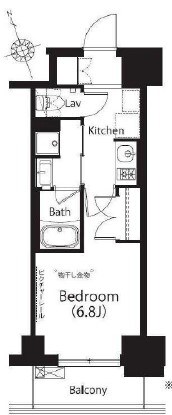 フレンシア文京関口の物件間取画像