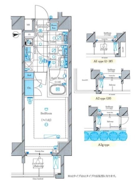 ドムス・スタイル神楽坂の物件間取画像