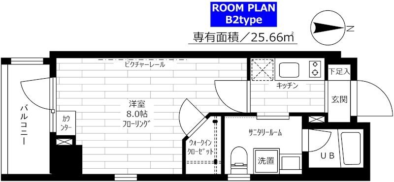 ステージファースト新宿原町の物件間取画像