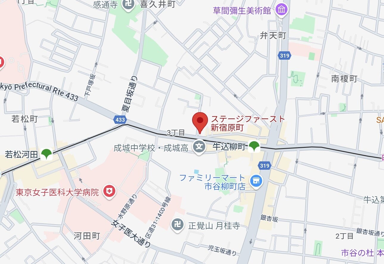 ステージファースト新宿原町の物件内観写真