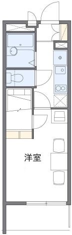 レオパレスグリーンIIIの物件間取画像