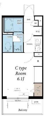 ヴィラ綱島の物件間取画像